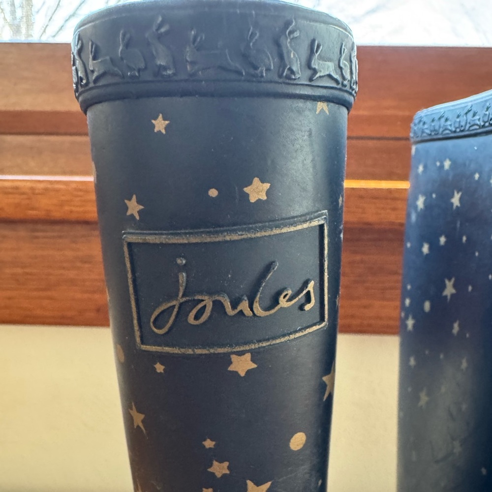 Joules star print rain boot - US 2 (little kid) - Picture 3 of 8